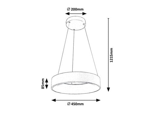 Lustra Adeline 3929 Gri / Alb (3)