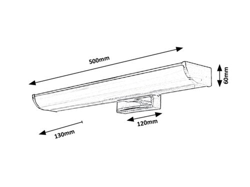 Aplica Evron 5063 Crom / Alb (2)