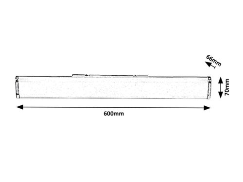 Aplica Danton 6270 Crom / Alb (2)