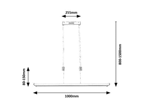 Lustra Temperius 72011 Gri / Alb (10)