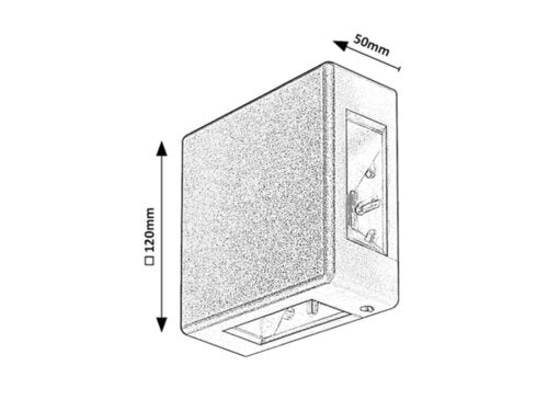 Aplica exterior Lippa 7317 Negru (3)