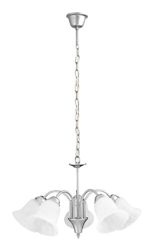 Candelabru Francesca 7365 Gri / Alb