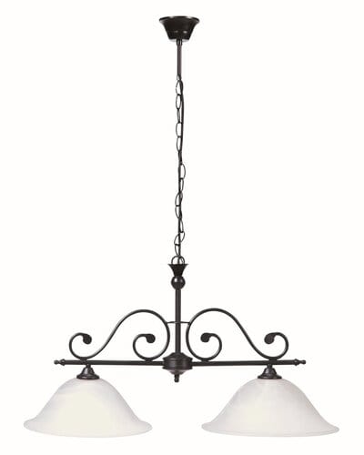 Candelabru Dorothea 7777 Negru Mat / Alb