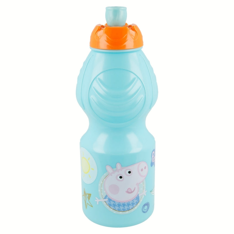 Sticla de apa sport pentru copii, din plastic, Peppa Pig Multicolor, 400 ml (1)