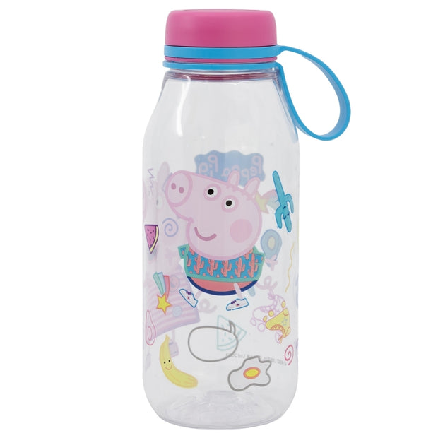 Sticla de apa pentru copii, din tritan, Peppa Pig Multicolor, 460 ml