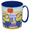 Cana pentru copii, din plastic, Minions Multicolor, 350 ml