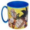 Cana pentru copii, din plastic, Dragon Ball Multicolor, 390 ml (1)