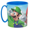 Cana pentru copii, din plastic, Super Mario Multicolor, 390 ml