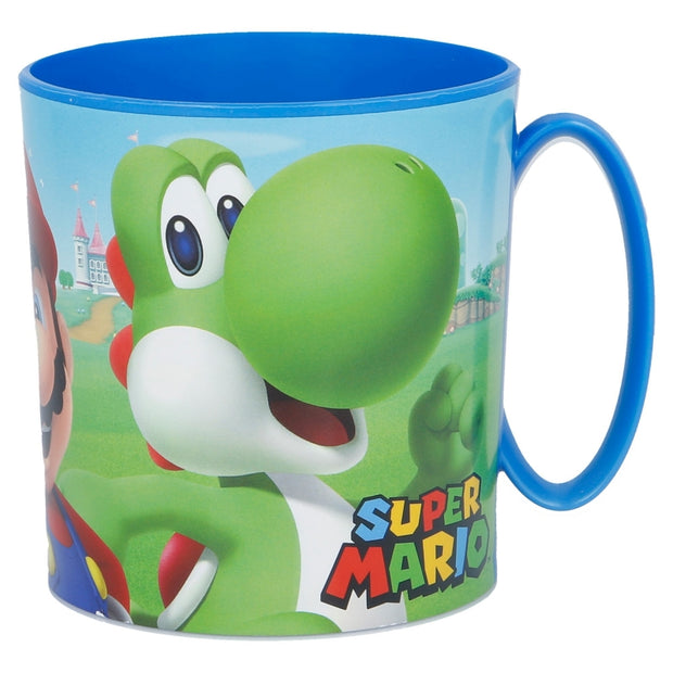 Cana pentru copii, din plastic, Super Mario Multicolor, 390 ml (2)