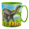 Cana pentru copii, din plastic, Dinosaur Multicolor, 390 ml