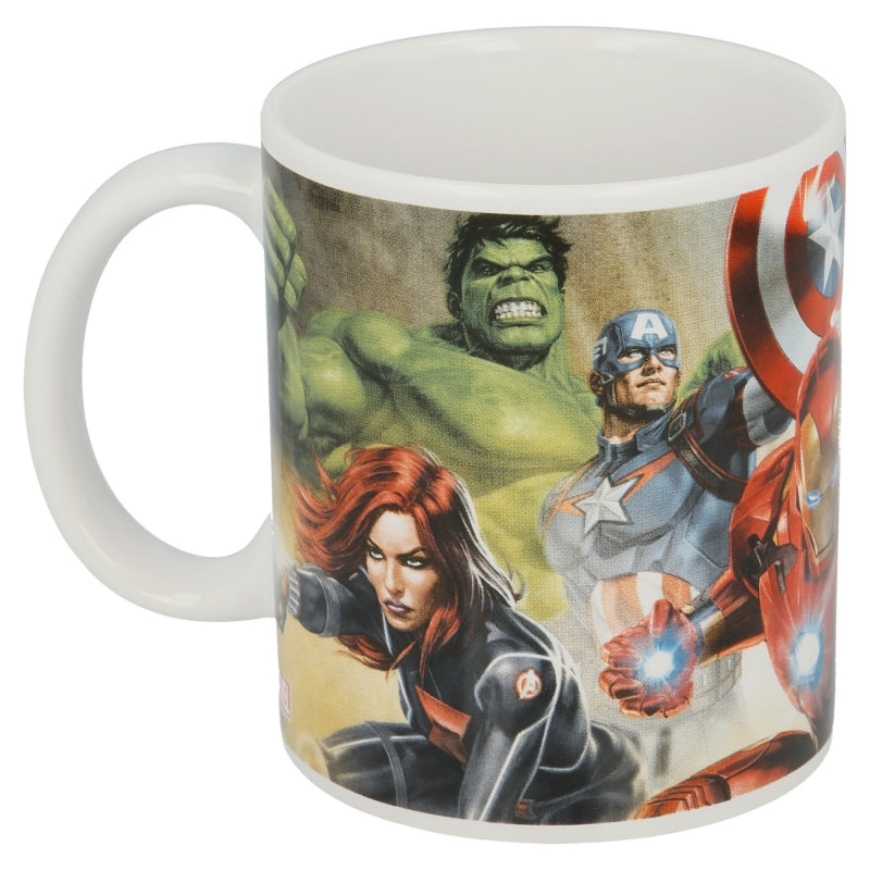 Cana pentru copii, din ceramica, Avengers Dust Multicolor, 325 ml (2)