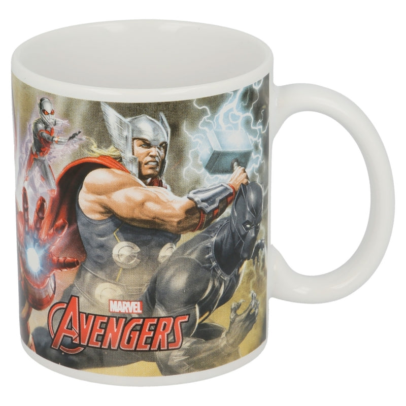 Cana pentru copii, din ceramica, Avengers Dust Multicolor, 325 ml (3)