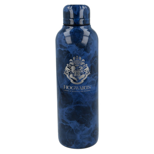 Sticla termoizolanta pentru copii, din otel si sticla, Harry Potter Multicolor, 515 ml