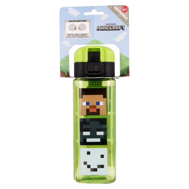 Sticla de apa pentru copii, din plastic, Minecraft Multicolor, 550 ml (3)