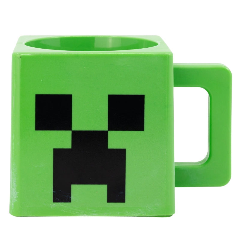 Cana pentru copii, din plastic, Minecraft Multicolor, 290 ml