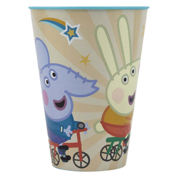 Pahar pentru copii, din plastic, Peppa Pig Multicolor, 430 ml (1)