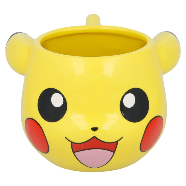 Cana pentru copii figurina, din ceramica, Pokemon Multicolor, 500 ml (2)