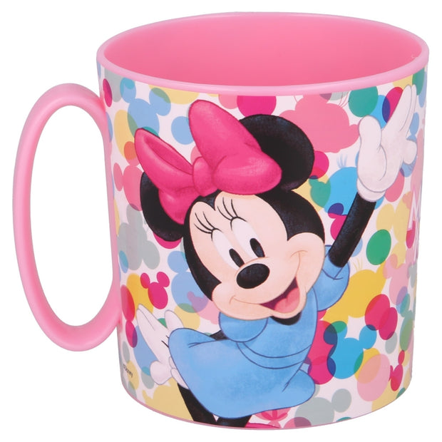 Cana pentru copii, din plastic, Minnie Good Multicolor, 390 ml (1)