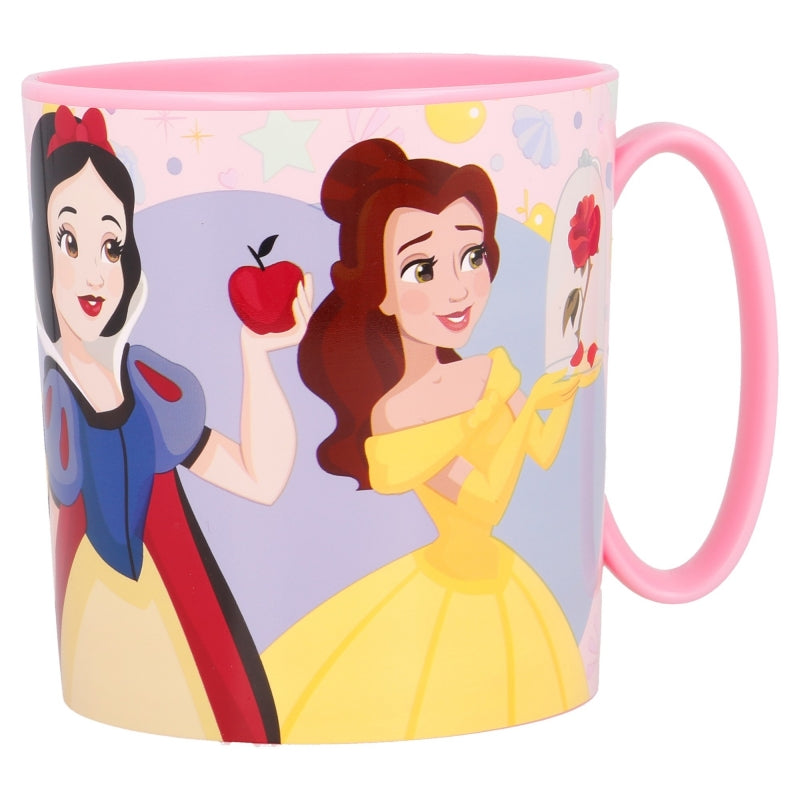 Cana pentru copii, din plastic, Princesses Multicolor, 390 ml