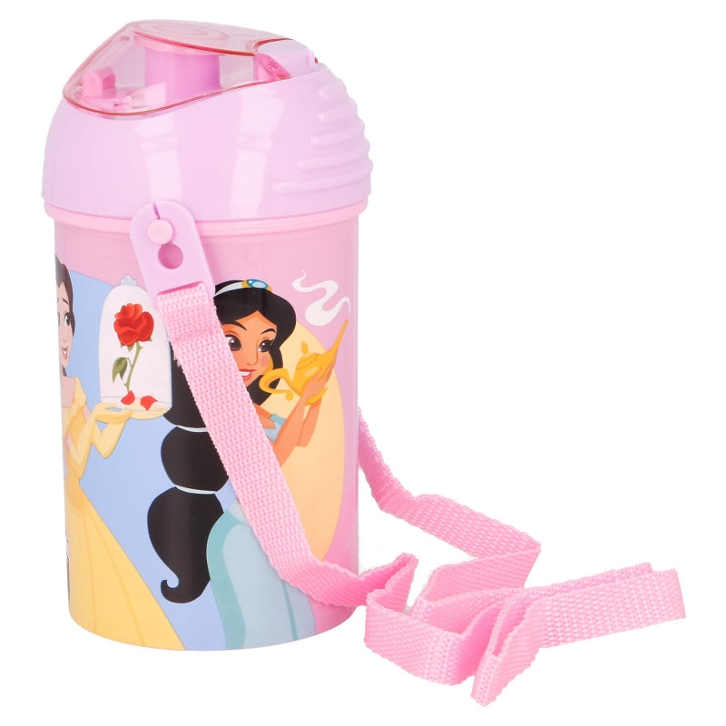 Sticla de apa pentru copii, din plastic, Princesses Multicolor, 450 ml (1)