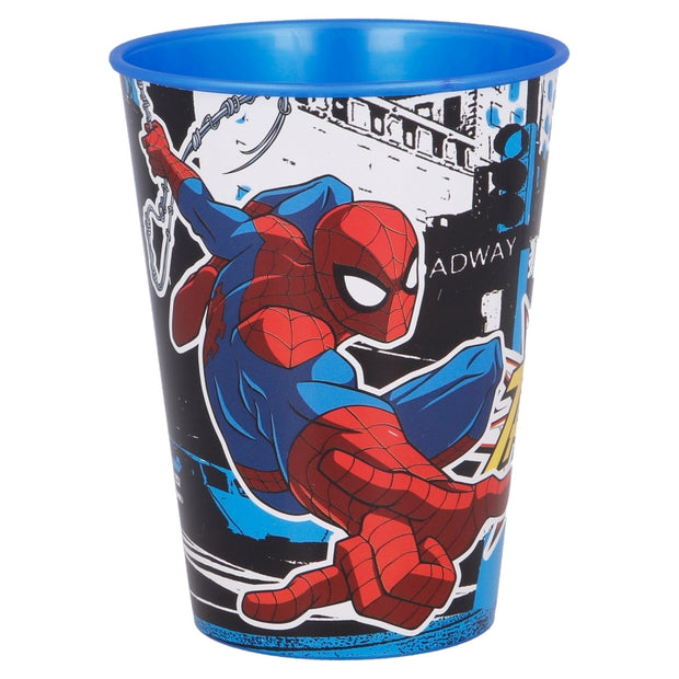 Pahar pentru copii, din plastic, Spider-Man Multicolor, 260 ml (1)