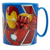 Cana pentru copii, din plastic, Avengers Multicolor, 390 ml