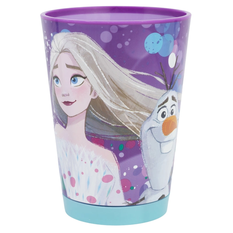 Pahar anti-rasturnare pentru bebe, din plastic, Frozen Multicolor, 470 ml (1)