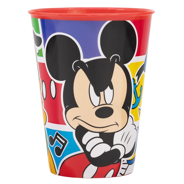 Pahar pentru copii, din plastic, Mickey Mouse Multicolor, 260 ml