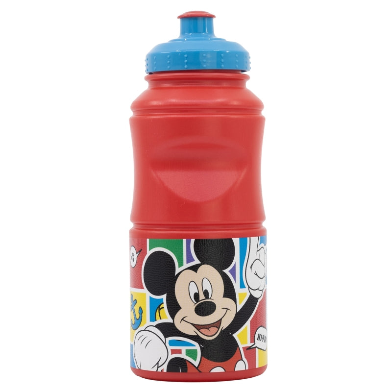 Sticla de apa sport pentru copii, din plastic, Mickey Mouse Multicolor, 380 ml