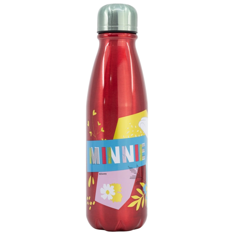 Sticla de apa pentru copii, din aluminiu, Minnie Mouse Multicolor, 600 ml (1)