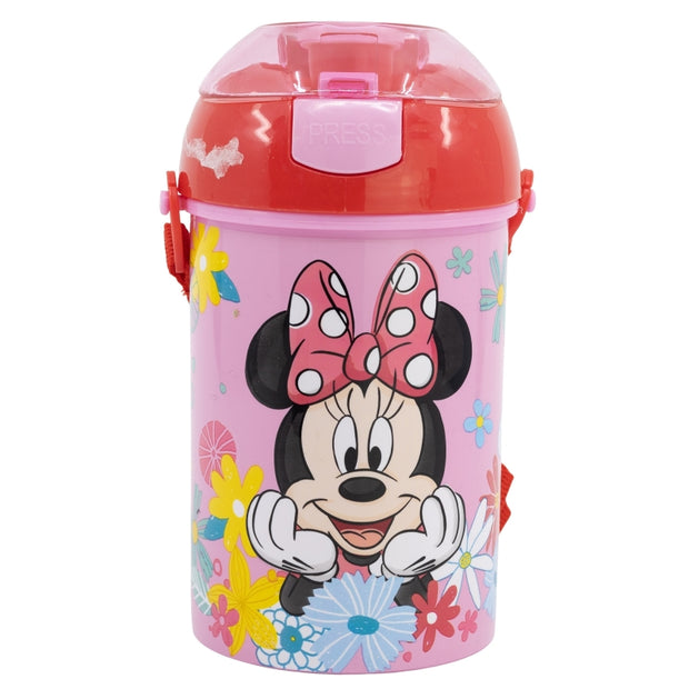 Sticla de apa pentru copii, din plastic, Minnie Mouse Multicolor, 450 ml