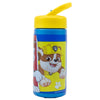 Sticla de apa pentru copii, din plastic, Pup Power Multicolor, 410 ml