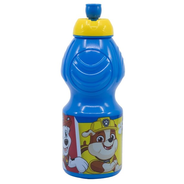 Sticla de apa sport pentru copii, din plastic, Pup Power Multicolor, 400 ml