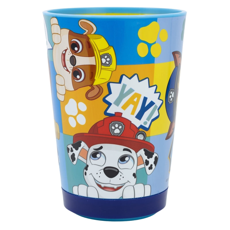 Pahar anti-rasturnare pentru bebe, din plastic, Paw Patrol Multicolor, 470 ml