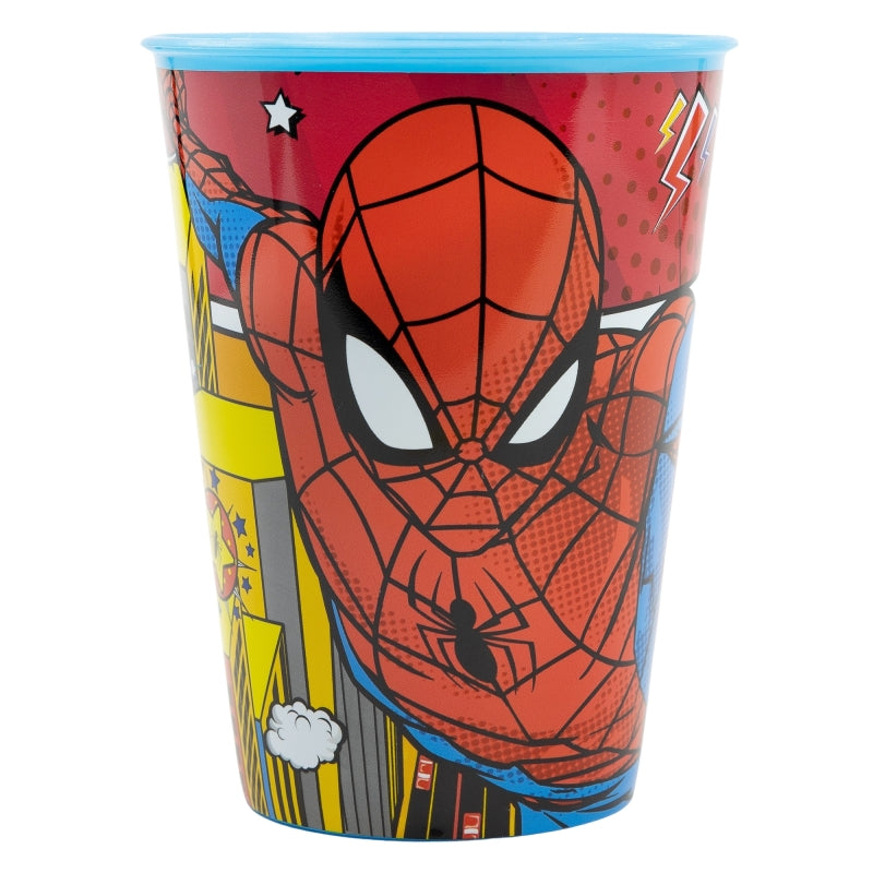 Pahar pentru copii, din plastic, Spider-Man Midnight Multicolor, 260 ml