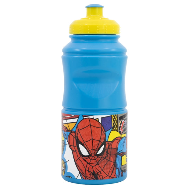 Sticla de apa sport pentru copii, din plastic, Spider-Man Multicolor, 380 ml