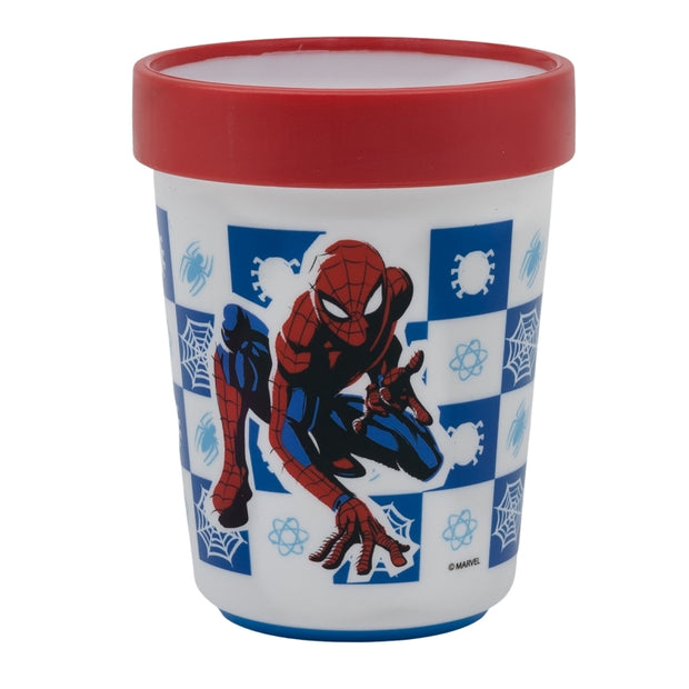 Pahar pentru bebe, din plastic, Spider-Man Multicolor, 260 ml