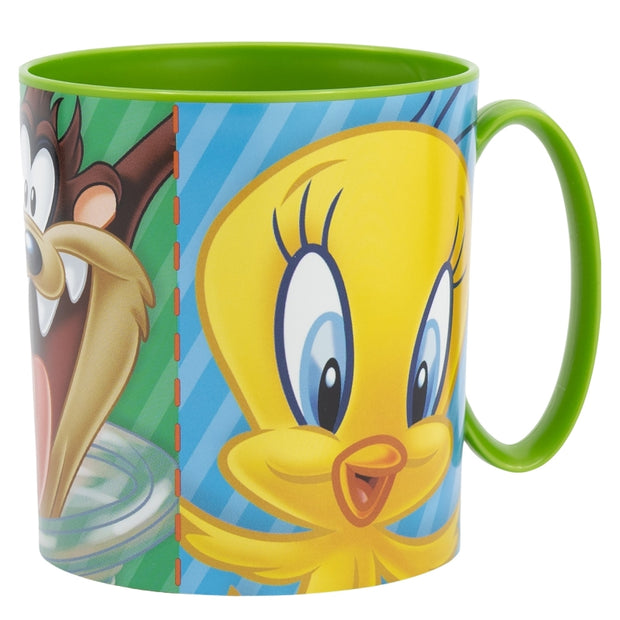 Cana pentru copii, din plastic, Looney Tunes Multicolor, 390 ml