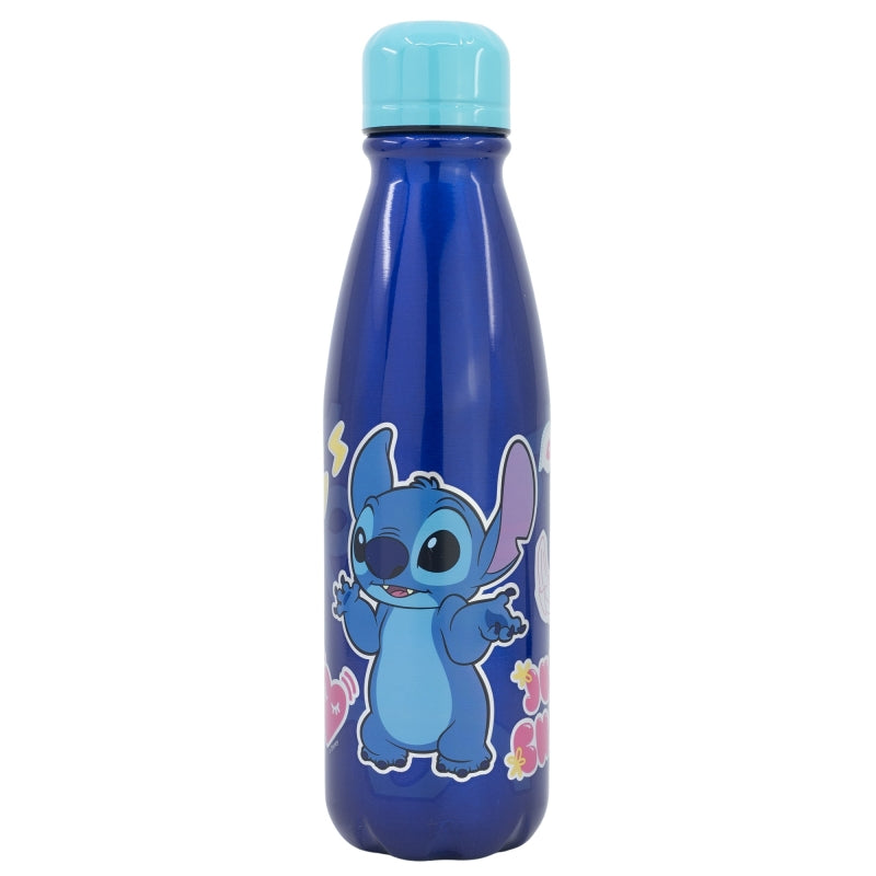 Sticla de apa pentru copii, din aluminiu, Stitch Multicolor, 600 ml