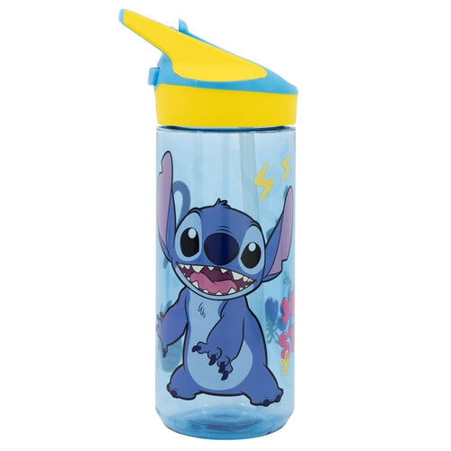 Sticla de apa pentru copii, din tritan, Stitch Multicolor, 480 ml