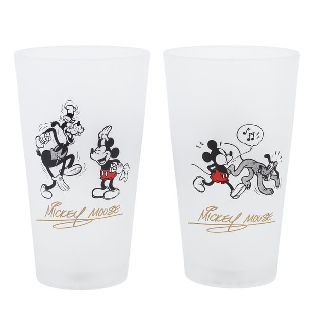 Set 2 pahare din sticla, Mickey Mouse Multicolor, 490 ml (1)