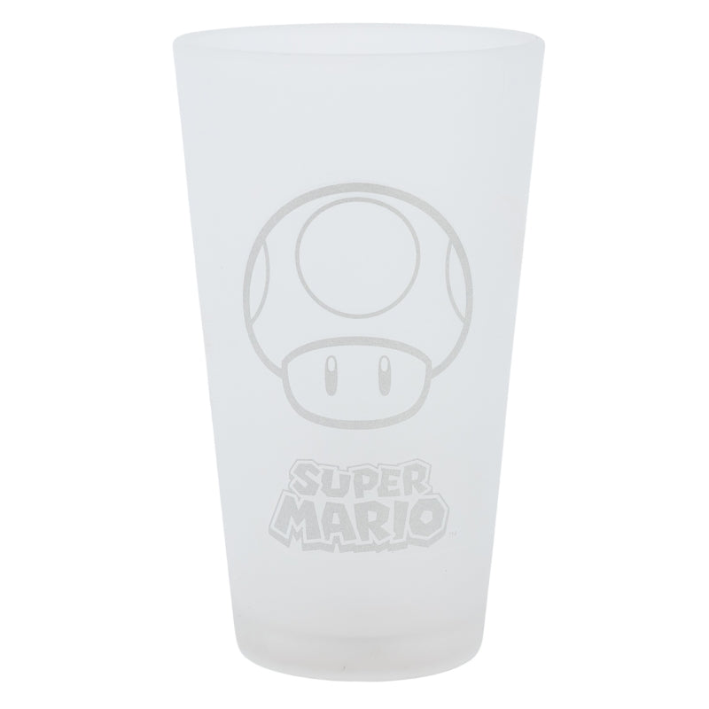 Set 2 pahare din sticla, Super Mario Multicolor, 490 ml (2)