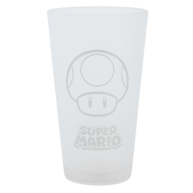 Set 2 pahare din sticla, Super Mario Multicolor, 490 ml (2)