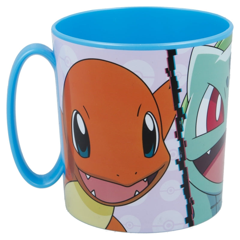 Cana pentru copii, din plastic, Pokemon Multicolor, 390 ml (1)