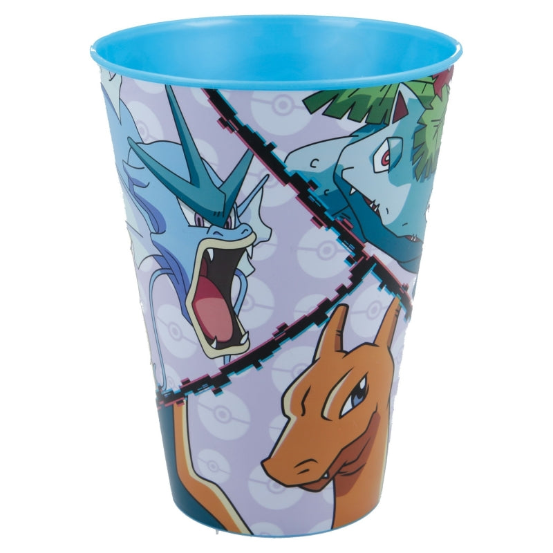 Pahar pentru copii, din plastic, Pokemon Multicolor, 430 ml (1)