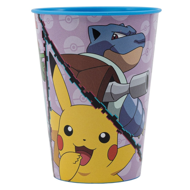 Pahar pentru copii, din plastic, Pokemon Multicolor, 260 ml