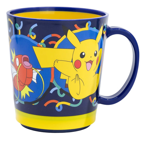 Cana anti-rasturnare pentru copii, din plastic, Pokemon Multicolor, 410 ml