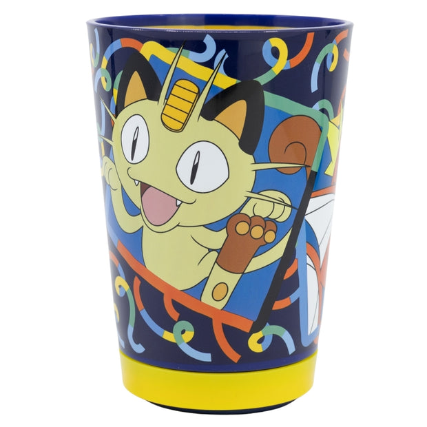 Pahar anti-rasturnare pentru bebe, din plastic, Pokemon Multicolor, 470 ml (1)