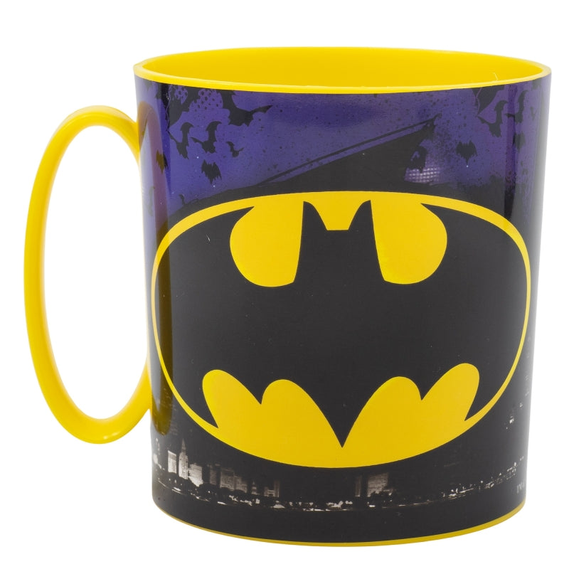 Cana pentru copii, din plastic, Batman Multicolor, 390 ml (1)