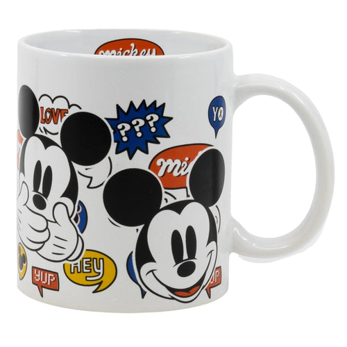 Cana pentru copii, din ceramica, Mickey Thing Multicolor, 325 ml